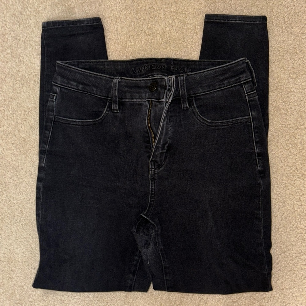 American Eagle Dream Stretch Jeans, Women’s Size 4S, Wear and Tear (See Pics)